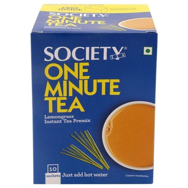 society one minute tea lemongrass instant tea premix 140 g 14 g x 10 sachets product images o491554652 p590110125 0 202203170721