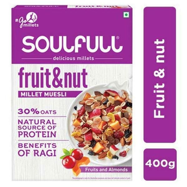 soulfull millet muesli with fruits almonds 400 g product images o491458260 p491458260 0 202203170336