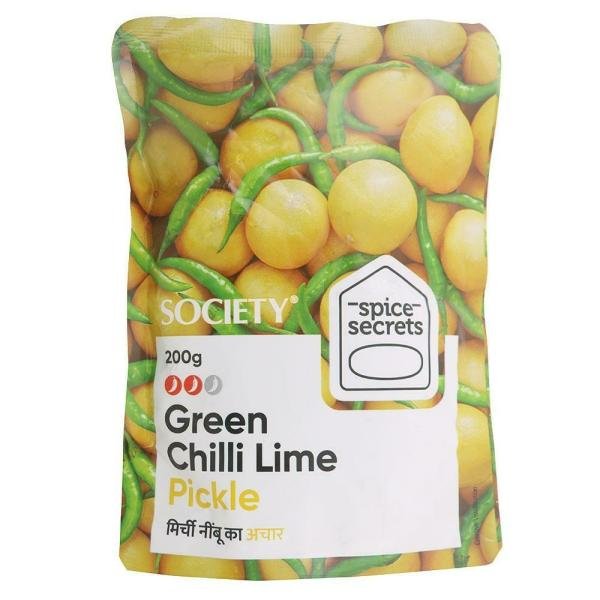 Spice Secrets Green Chilli Lime Pickle 200 g