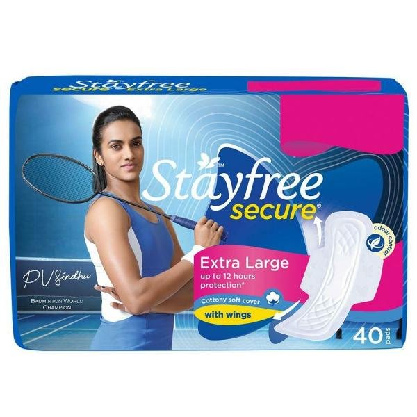 stayfree secure cottony soft cover sanitary napkin with wings xl 40 pads product images o491433822 p491433822 0 202203170854