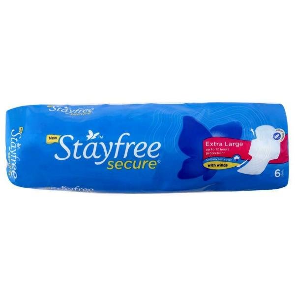stayfree secure cottony soft cover sanitary napkin with wings xl 6 pads product images o490824630 p490824630 0 202203171007