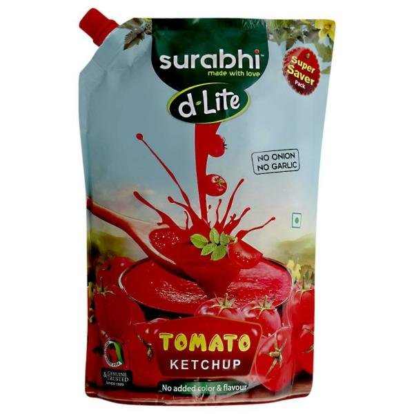 surabhi d lite fresh rich tomato ketchup no onion no garlic 1 kg product images o491419036 p491419036 0 202203170626