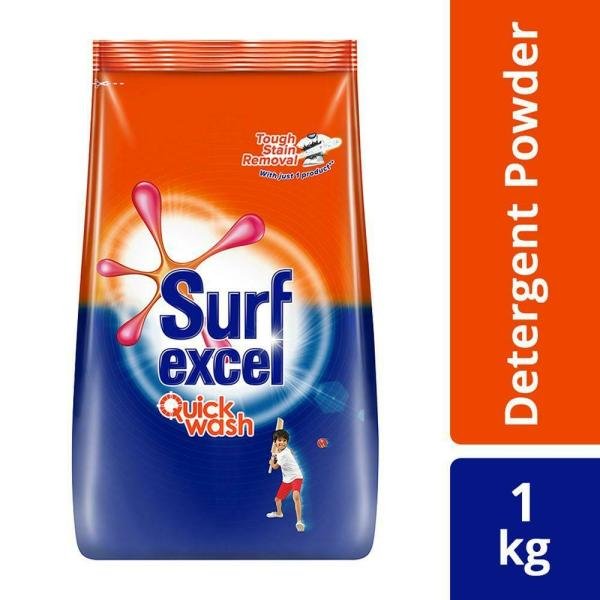 surf excel quick wash detergent powder 1 kg product images o490003777 p490003777 0 202203170501
