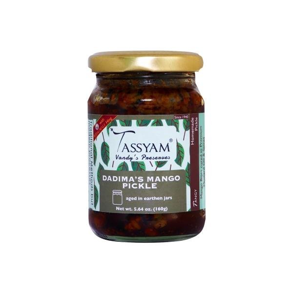 tassyam vp premium mango masala pickle 160g bottle product images orvdssdczsm p591012546 0 202201191526