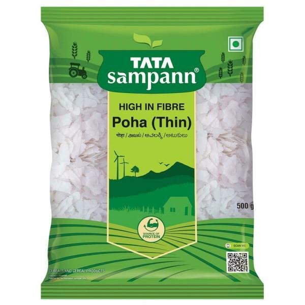 tata sampann white thin poha 500 g product images o491696510 p590485032 0 202203150037