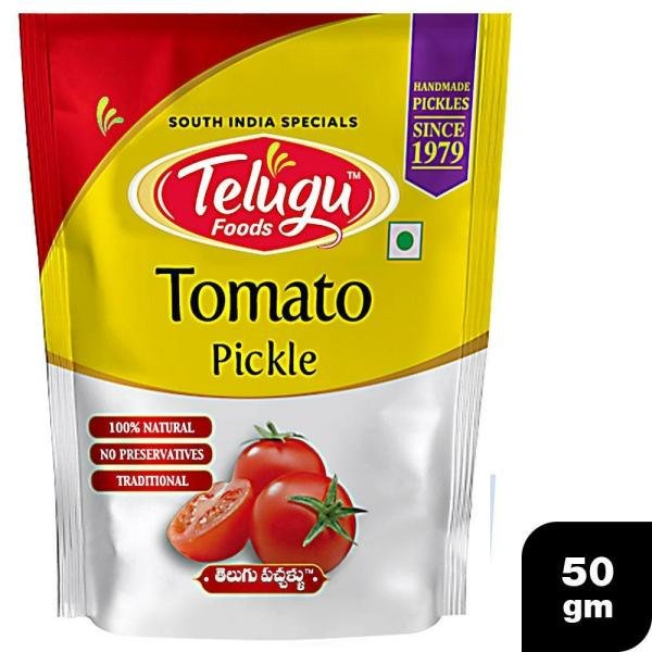 Telugu Foods Tomato Pickle 50 g