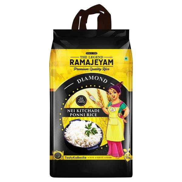 the legend ramajeyam diamond ponni rice 10 kg 0 20211130