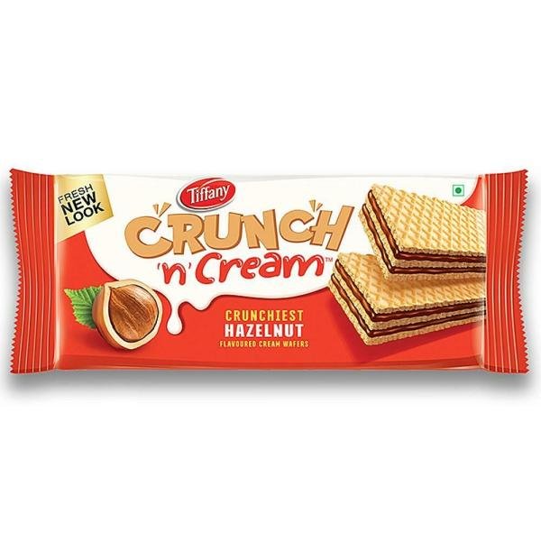 Tiffany Crunch 'N' Cream Hazelnut Wafers 75 g