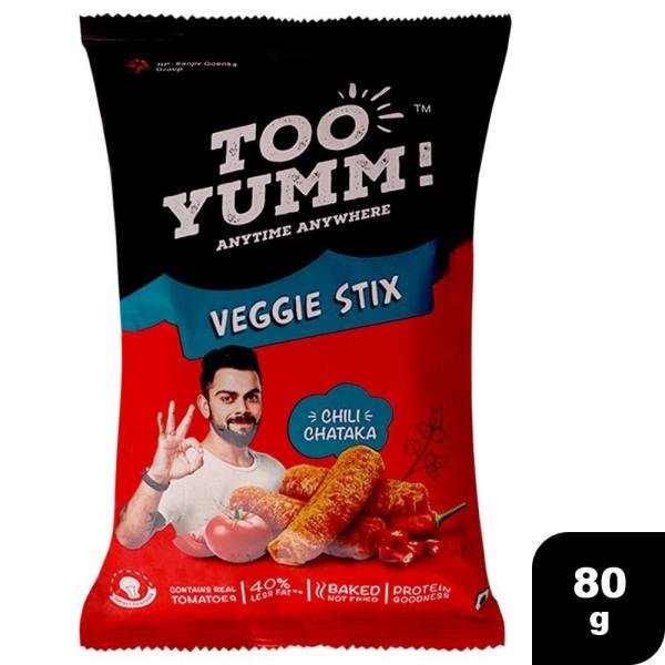 Too Yumm Chili Chatka Veggie Stix 80 g