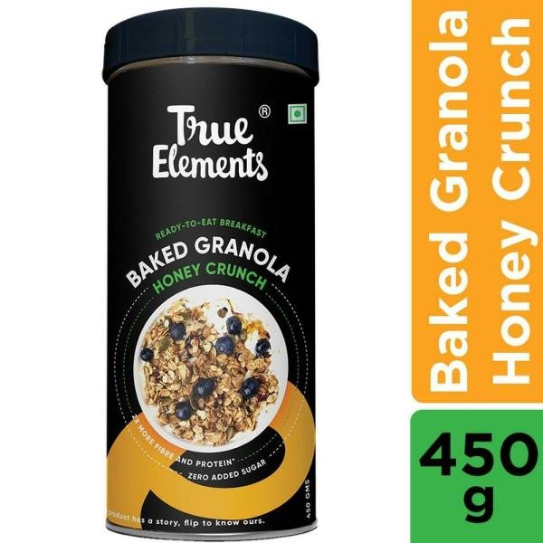true elements honey crunch baked granola 450 g product images o491507667 p590110321 0 202203170529
