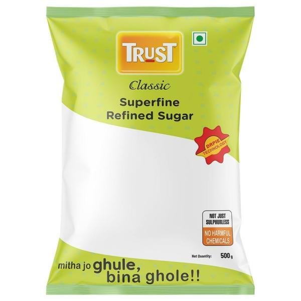 Trust Classic Superfine Refined Sugar 500 g