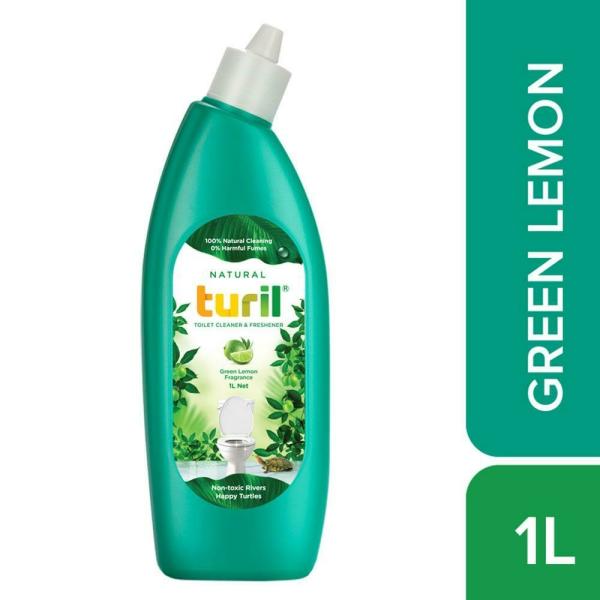 turil green lemon toilet cleaner freshener 1 l product images o492393080 p590834948 0 202203150917