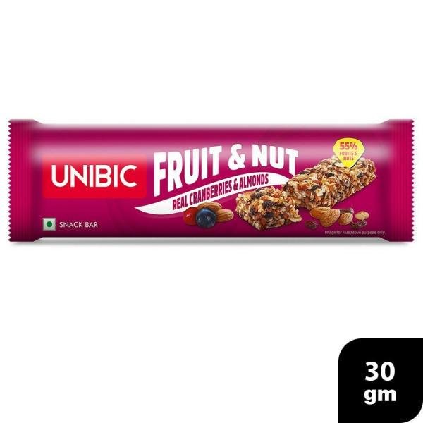 Unibic Fruit & Nut Snack Bar 30 g