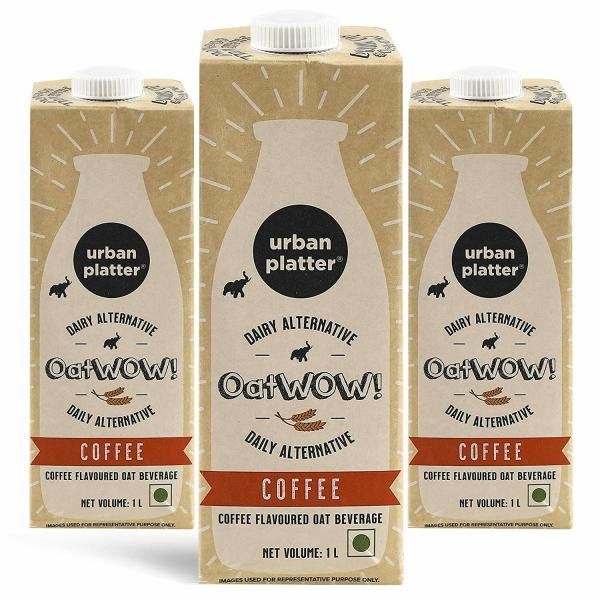 urban platter oatwow coffee oat beverage 1l plant based vegan milk alternative pack of 3 product images orvjylscjjb p596384258 0 202212151300