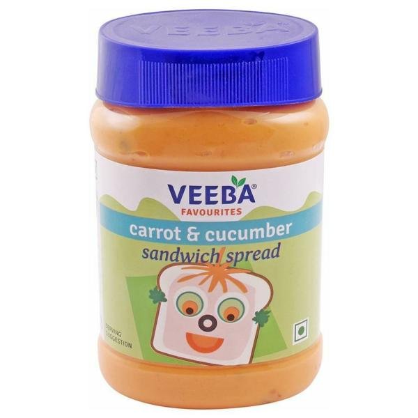 Veeba Carrot & Cucumber Sandwich Spread 280 g