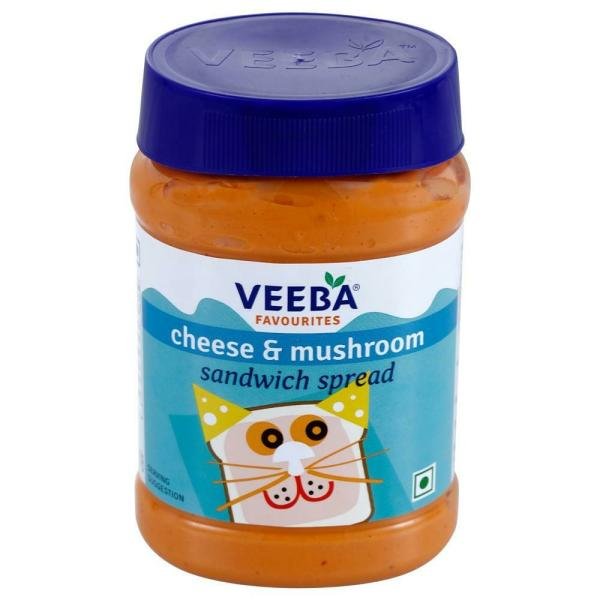veeba cheese mushroom sandwich spread 280 g product images o491432067 p590108572 0 202203170355