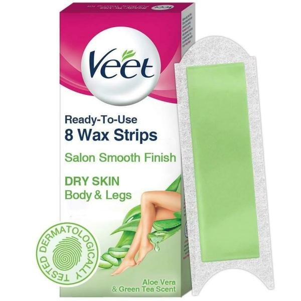 veet ready to use salon smooth finish wax strips for dry skin 8 pcs product images o490632543 p590087378 0 202203170209