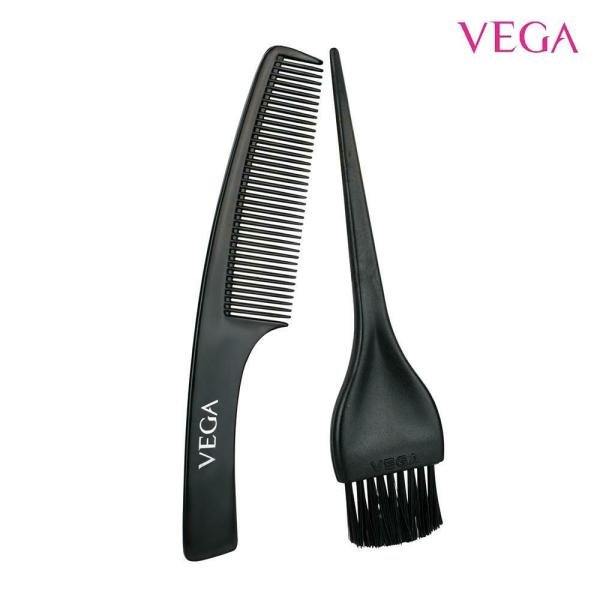 Vega Mehndi/Dye Brush and Comb 2 pcs (MB-01)