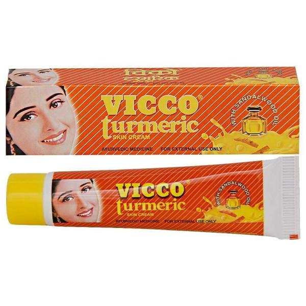 Vicco Turmeric Skin Cream with Sandalwood Oil 15 g
