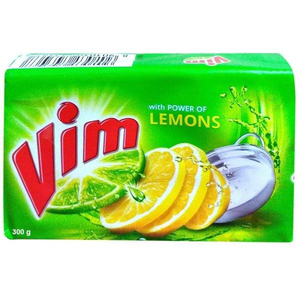 Vim Lemon Dishwash Bar 300 g