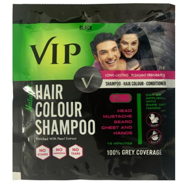 vip hair colour shampoo black 20 ml product images o491598847 p591001773 0 202204092007