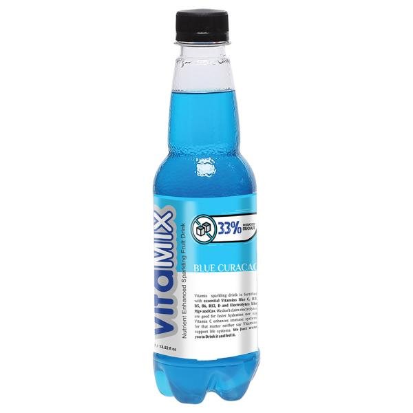 Vitamix Nutrient Enhanced Sparkling Fruit Drink Blue Curacao 400 ml