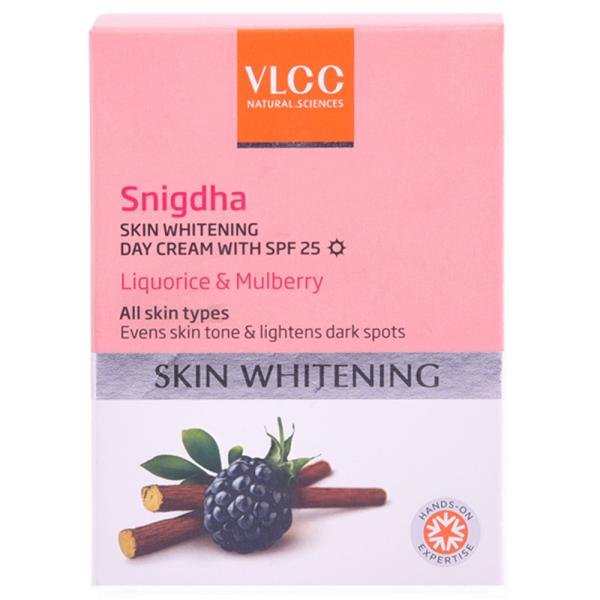vlcc snigdha liquorice mulberry skin whitening day cream with spf 25 50 g 0 20201030