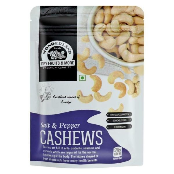 wonderland foods premium salt and pepper flavoured cashews 100 g product images o491264330 p590033713 0 202203150525