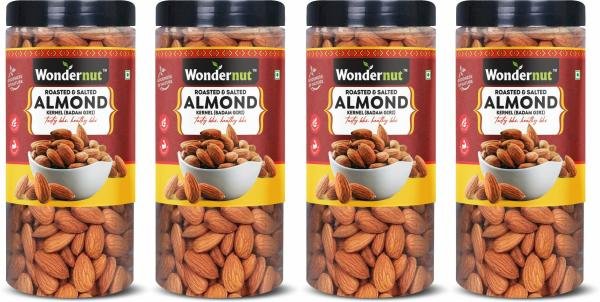 wondernut california roasted lightly salted almond 250 g pack of 4 product images orvd5pujs4s p591125837 0 202202261309