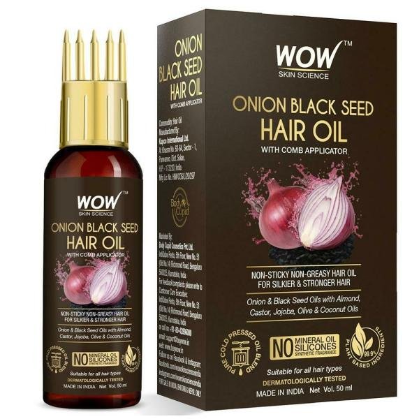 wow skin science onion black seed hair oil with comb applicator 50 ml product images o492367835 p590802916 0 202203170853