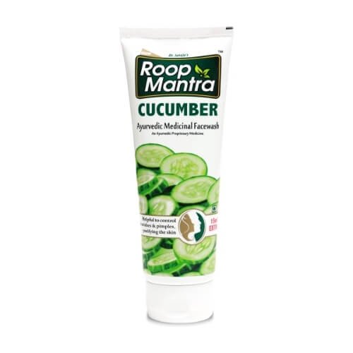 Roop Mantra Cucumber Ayurvedic Medicinal Facewash, 50 ml