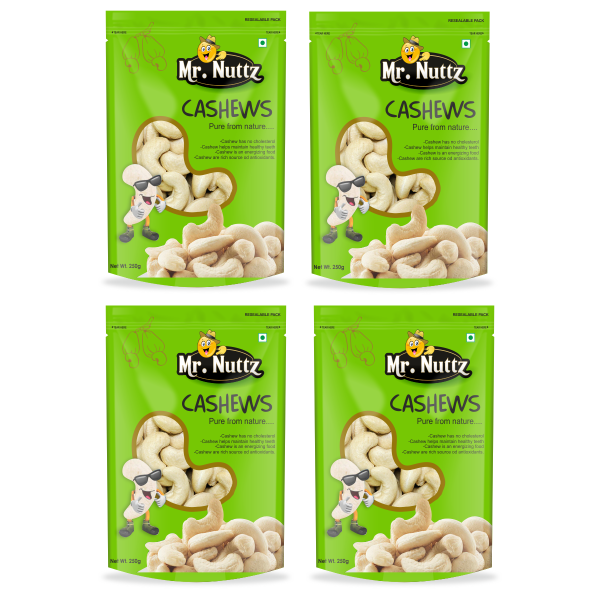 yum yum premium raw cashew nut kaju 1kg pack of 4 250g each product images orvv5stpjyf p591032657 0 202201311052