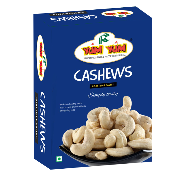 YUM YUM Roasted & Salted Cashew Nut (Kaju) 250 g