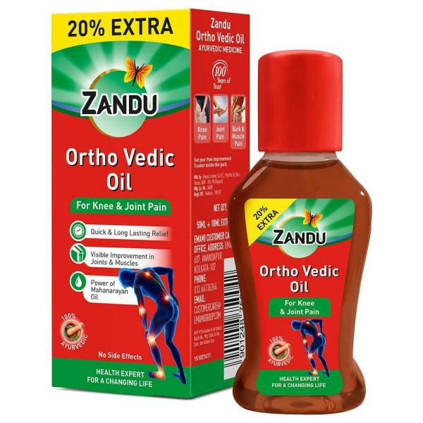 zandu ortho vedic oil 50 ml get extra 10 ml product images o491960719 p590126637 0 202204070200