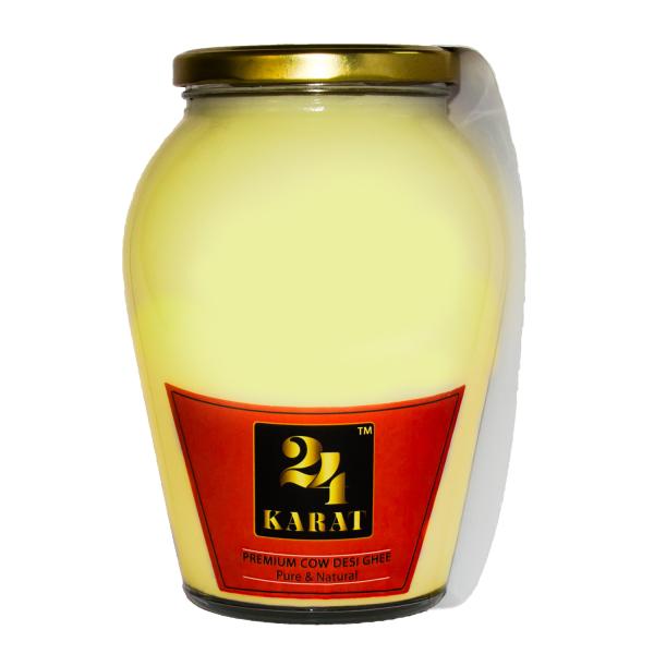 24 karat premium a2 cow organic desi ghee 1 litre bilona curd churned neyyi tuppa product images orvmojyhaoy p597545856 0 202301132148