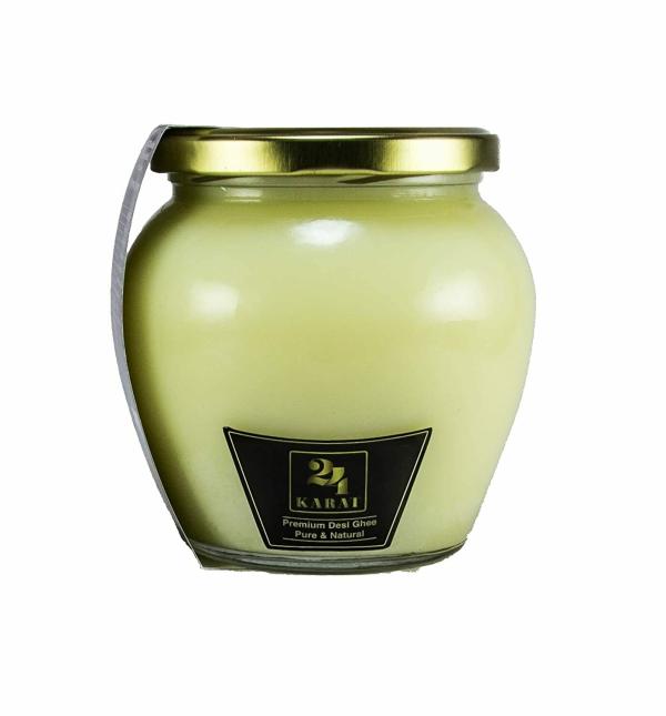 24 karat premium a2 desi ghee bilona curd churned reusable mason glass jar 500ml product images orvg5nncm2r p591374469 0 202205170521