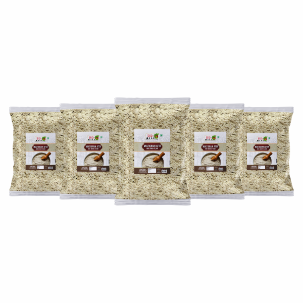 90 s mill multigrain mix grain whole grain mix flour atta no wheat no barley gluten free natural and fresh 1200g 240g 5pkt product images orvaknd1ujh p596639298 0 202301301402