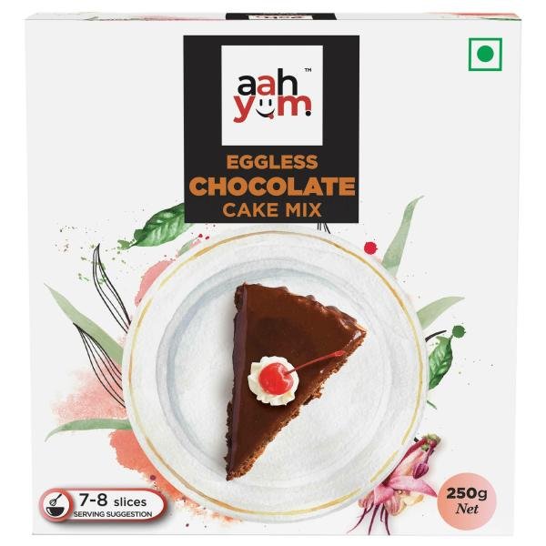 aah yum eggless chocolate cake mix 250 gm pack of 1 product images orvdnasfbg1 p596073934 0 202301131159