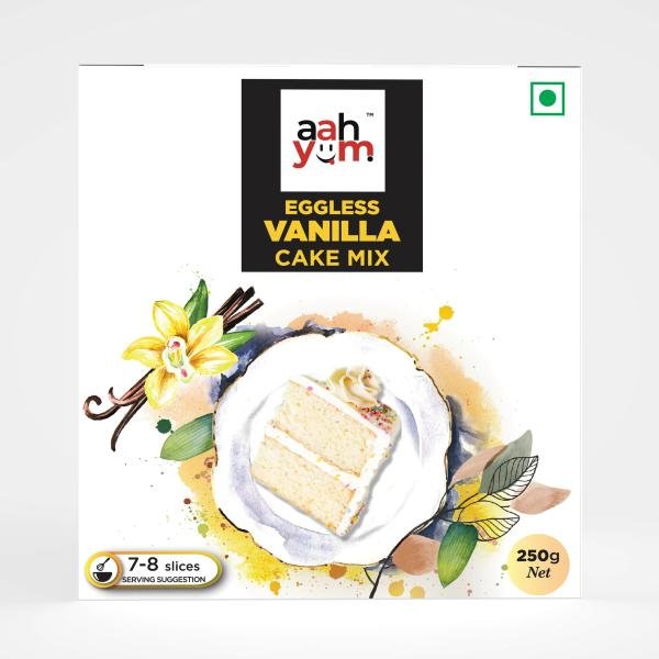 aah yum eggless vanilla cake mix 250 gm pack of 1 product images orvqa1nazgg p596075151 0 202212051659