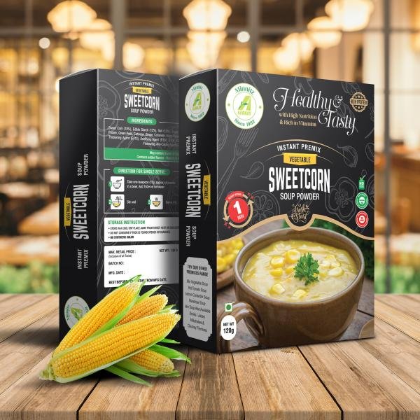 aarkay instant healthy high protein sweet corn soup premix powder with no onion garlic pack of 3 120g each product images orvbyrlwytx p593932943 0 202209220509