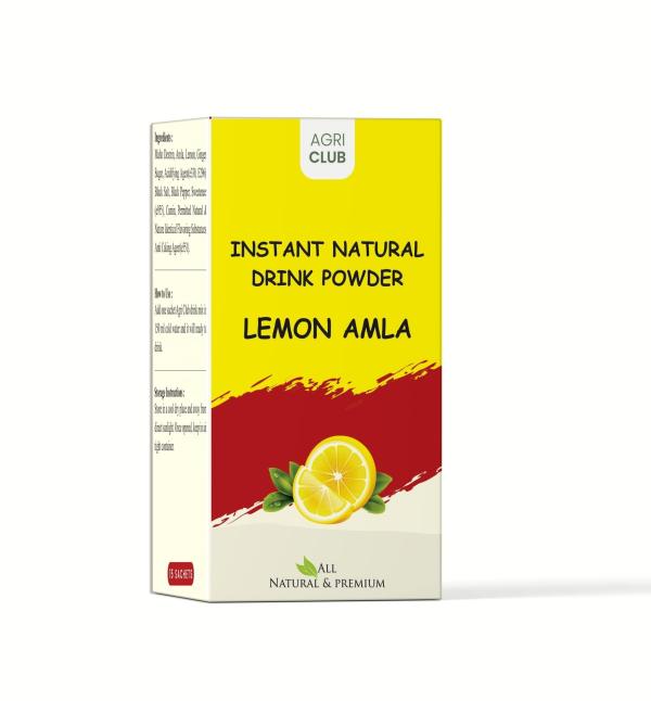 agri club instant lemon amla drink powder 15 sachets each 15gm product images orvypvkc5an p594899491 0 202210291337