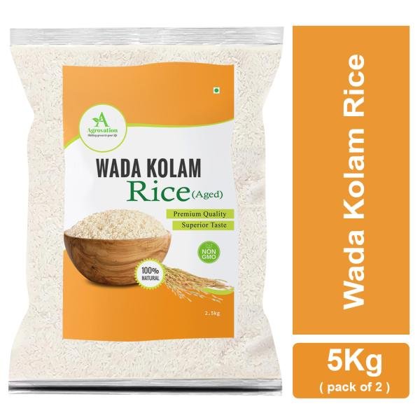 agrovation premium wada kolam rice 5 kg 2 5kg x 2 aged 18 months refreshing aroma product images orvjsvmx5fp p591297841 0 202205132255
