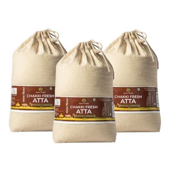 apka kisan whole wheat chakki fresh atta premium gehoon atta godhuma atta chakki atta 100 organic 15 kg product images orvwektotp8 p595302820 0 202211141243