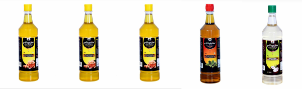 ark s arogiyam food products cold pressed ground nut oil 3 ltr sesame oil 1 ltr coconut oil 1 ltr combo pack product images orv5zx65bmi p594574851 0 202210180938