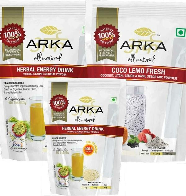 arka all natural coco lemo fresh and herbal energy drink combo pack of 3 product images orvfqpialkm p594431988 0 202210121747