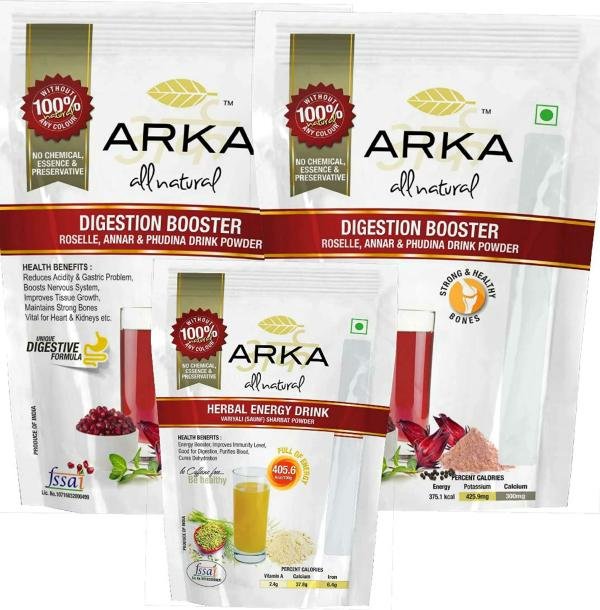 arka all natural digestion booster and herbal energy drink combo pack of 3 product images orvuex3yxqd p594435271 0 202210121957