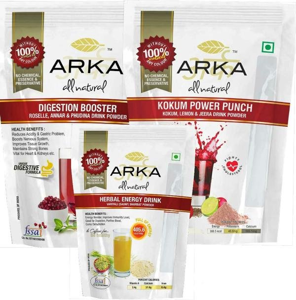 arka all natural healthy antioxidant hydration drink powder mix combo pack of 3 product images orv4texwize p594438363 0 202210122225