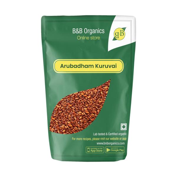 b b organics arubadham kuruvai rice red kuruva rice medium grain 1 kg product images orv38ak6qr7 p593511388 0 202208280409