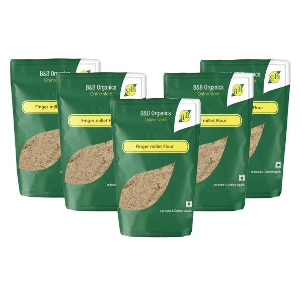 b b organics finger millet flour ragi maavu nachni atta 1 kg pack of 5 product images orvxefo7hrq p593452088 0 202208261932