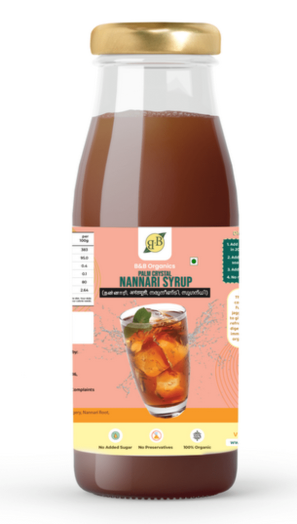 b b organics nannari sharbat syrup with palm crystal nannari roots vetiver refreshing sip in summers 350 ml product images orviw3mzvjj p592275935 0 202211171807